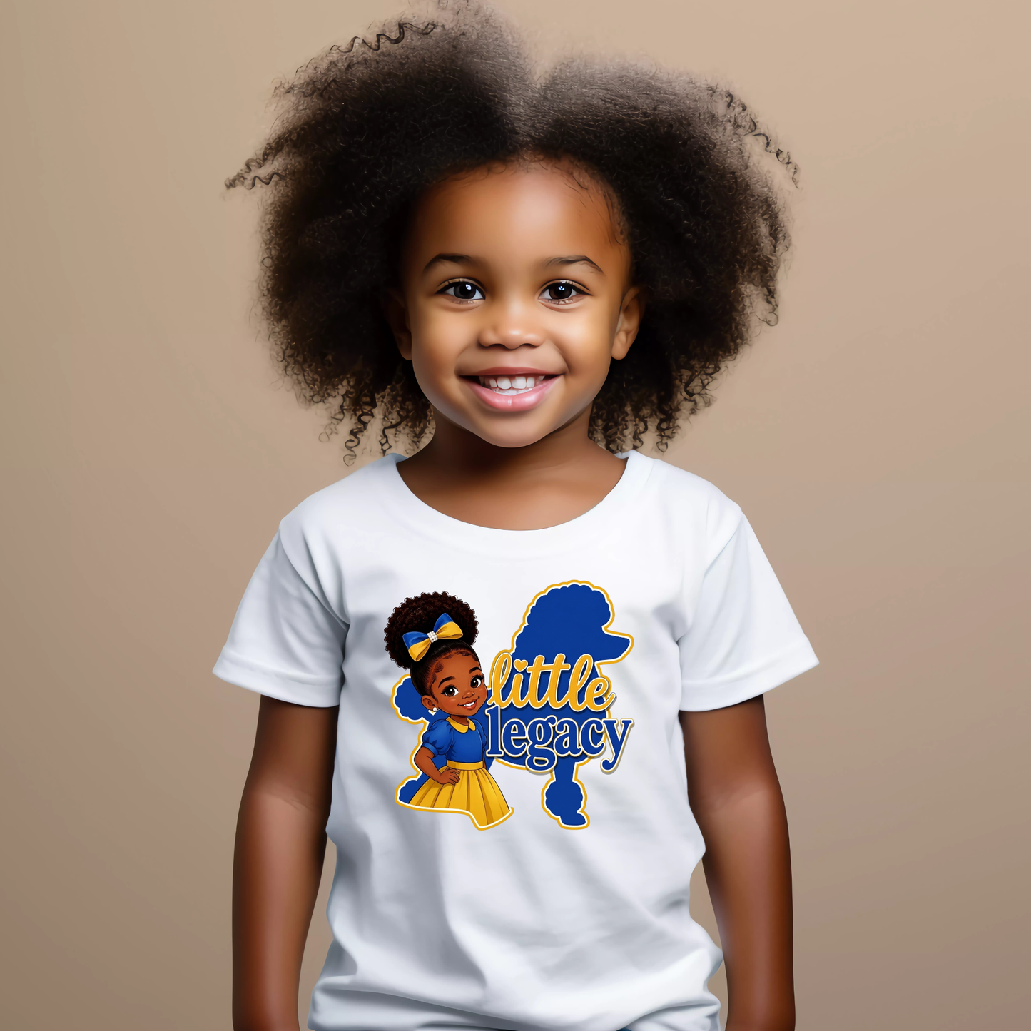 Little Legacy - Blue and Gold Tshirt
