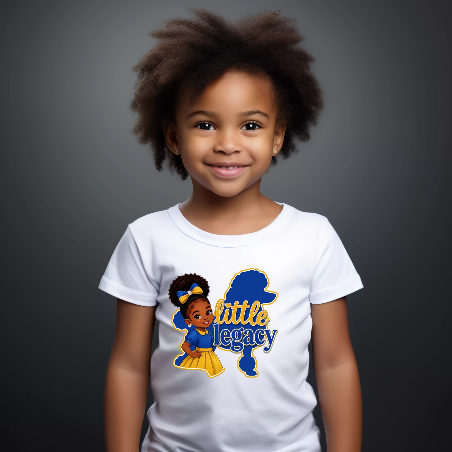 Little Legacy - Blue and Gold Tshirt