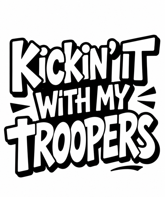 Kickin it - Troopers T-shirt