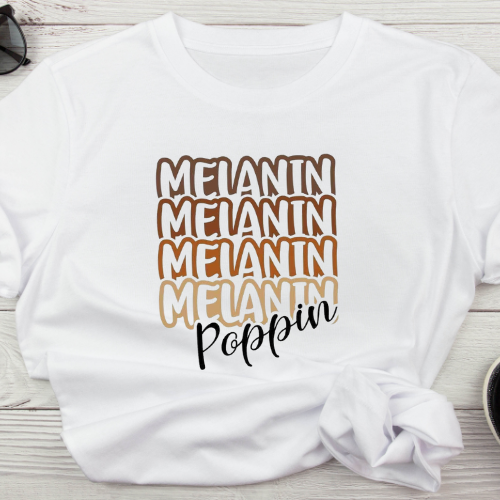 Melanin Poppin T-Shirt