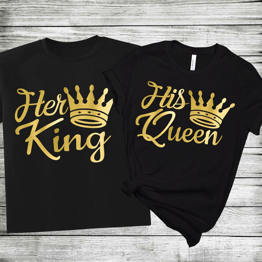 Her King - His Queen T-Shirt